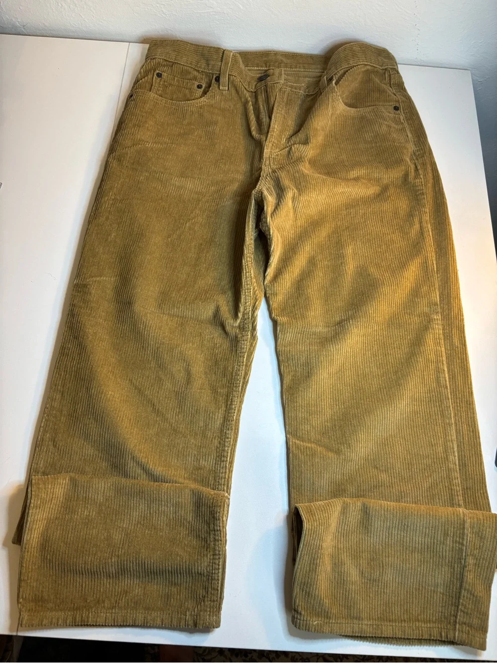 Levi's 505 corduroy pants.
